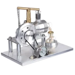 Balance Stirling Engine Model Kit - Build Your Own Stirling Engine - Hot Air Stirling Model Engine Educational Toy