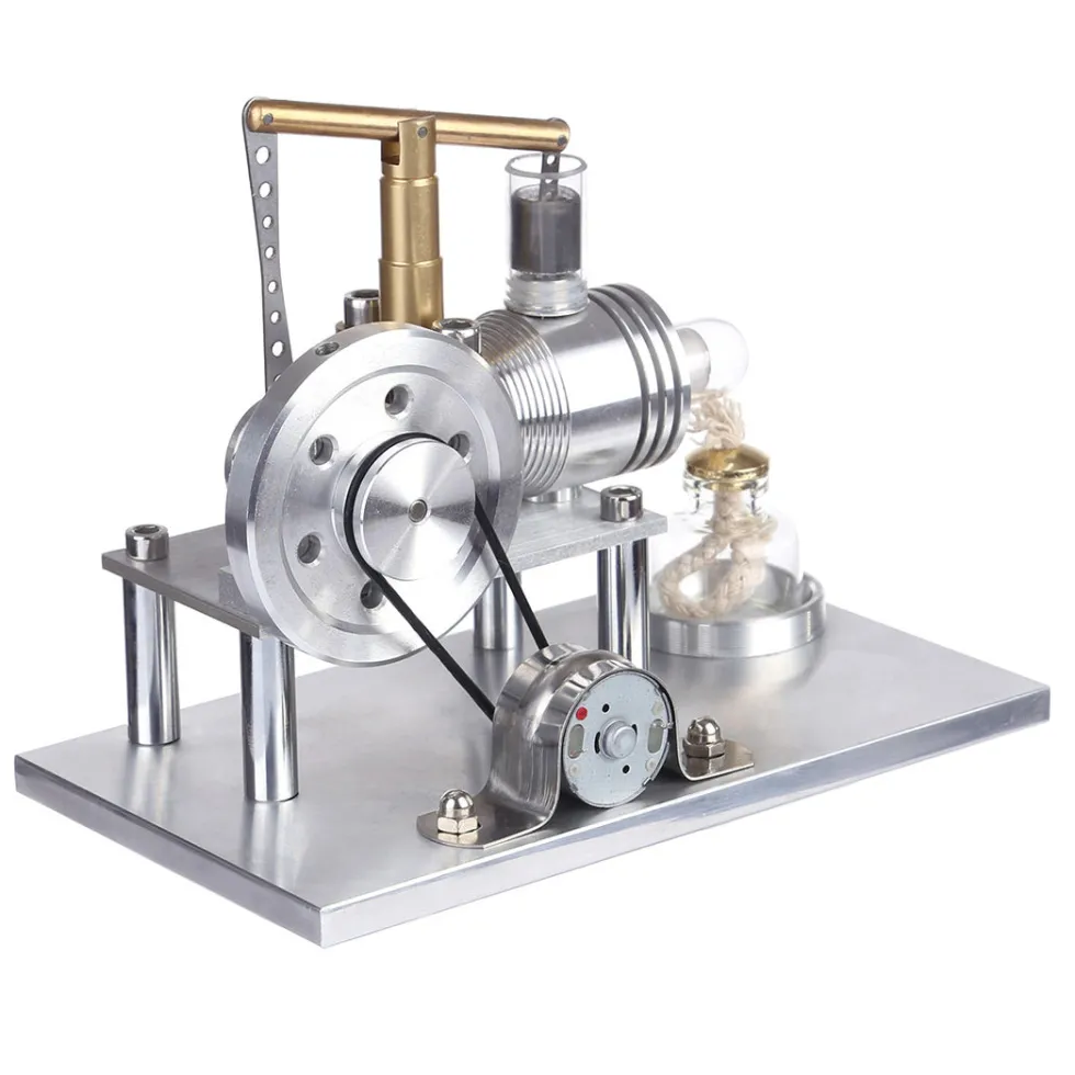 Balance Stirling Engine Model Kit - Build Your Own Stirling Engine - Hot Air Stirling Model Engine Educational Toy