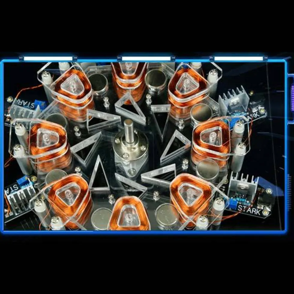 Brushless DC Motor 5000-10000 RPM Disc Motor Model Science Toy - Enginediy