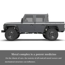 Capo CUB1 RC Crawler Truck 1:18 4WD Electric RC Simulation Off-Road Vehicle Pickup Truck Model with Differential Lock KIT