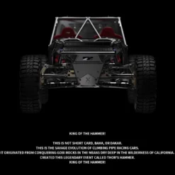 Capo U4 CD1582X Queen 1/8 Scale 2.4G All Metal RC Off-Road Crawler Climbing Car RC Vehicle Model Kit