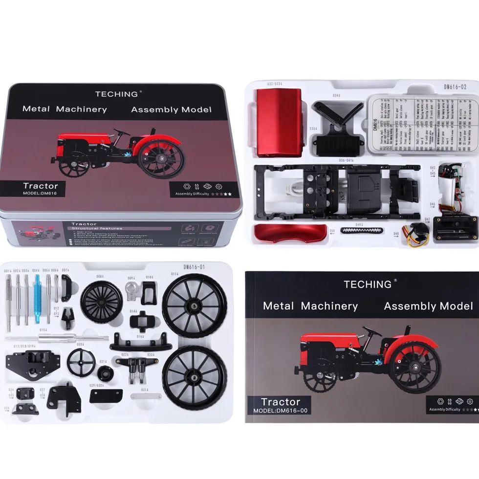 Car Engine Assembly Kit DM12B - Electric Car Engine Assembly Kit - Gift for Collection (249Pcs)