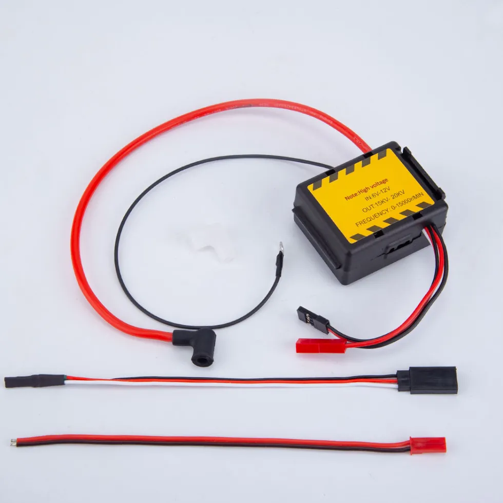 CDI High Pressure Pulse Igniter with Two Fire Head Caps for Gasoline Engine Model