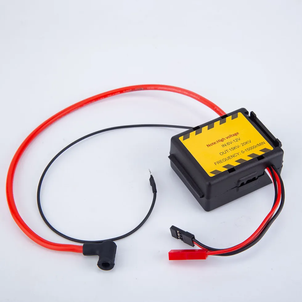 CDI High Pressure Pulse Igniter with Two Fire Head Caps for Gasoline Engine Model