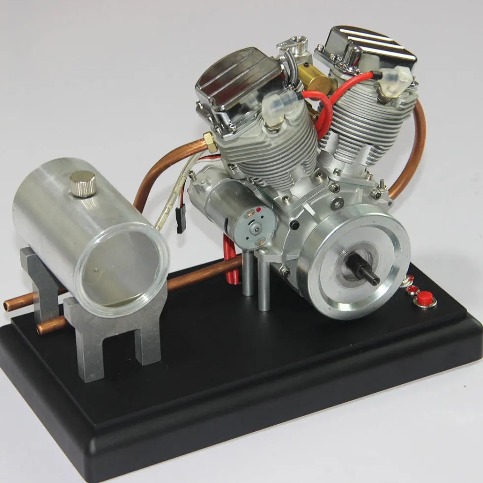 CISON FG-VT9 9cc V2 Engine and Original Parts V-twin 4-Stroke Air-cooled RC Gasoline Engine