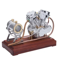 CISON FG-VT9 9cc V2 Engine and Original Parts V-twin 4-Stroke Air-cooled Motorcycle Engine