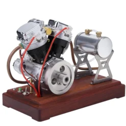 CISON FG-VT9 9cc V2 Engine and Original Parts V-twin 4-Stroke Air-cooled Motorcycle Engine