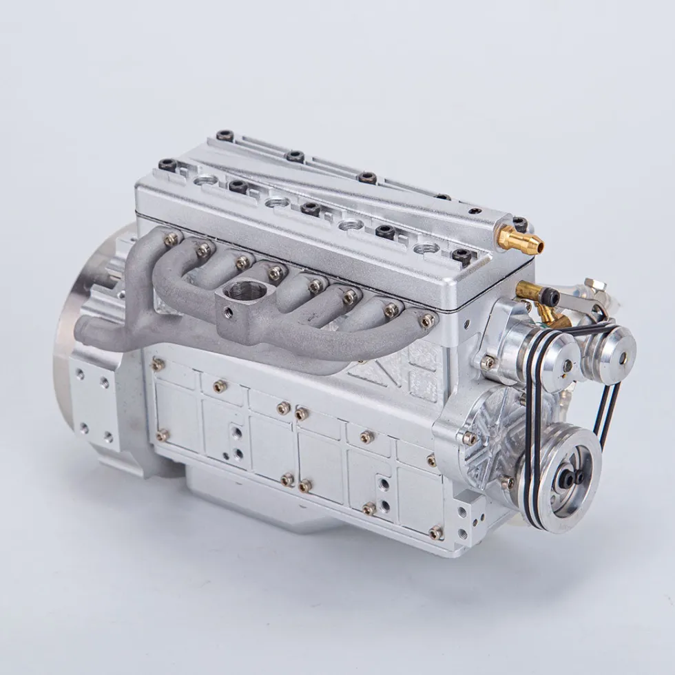CISON FL4-175 17.5cc Flathead Inline 4 cylinder 4 Stroke Water-Cooled Gasoline Engine Model For RC Model Car Ship Airplane