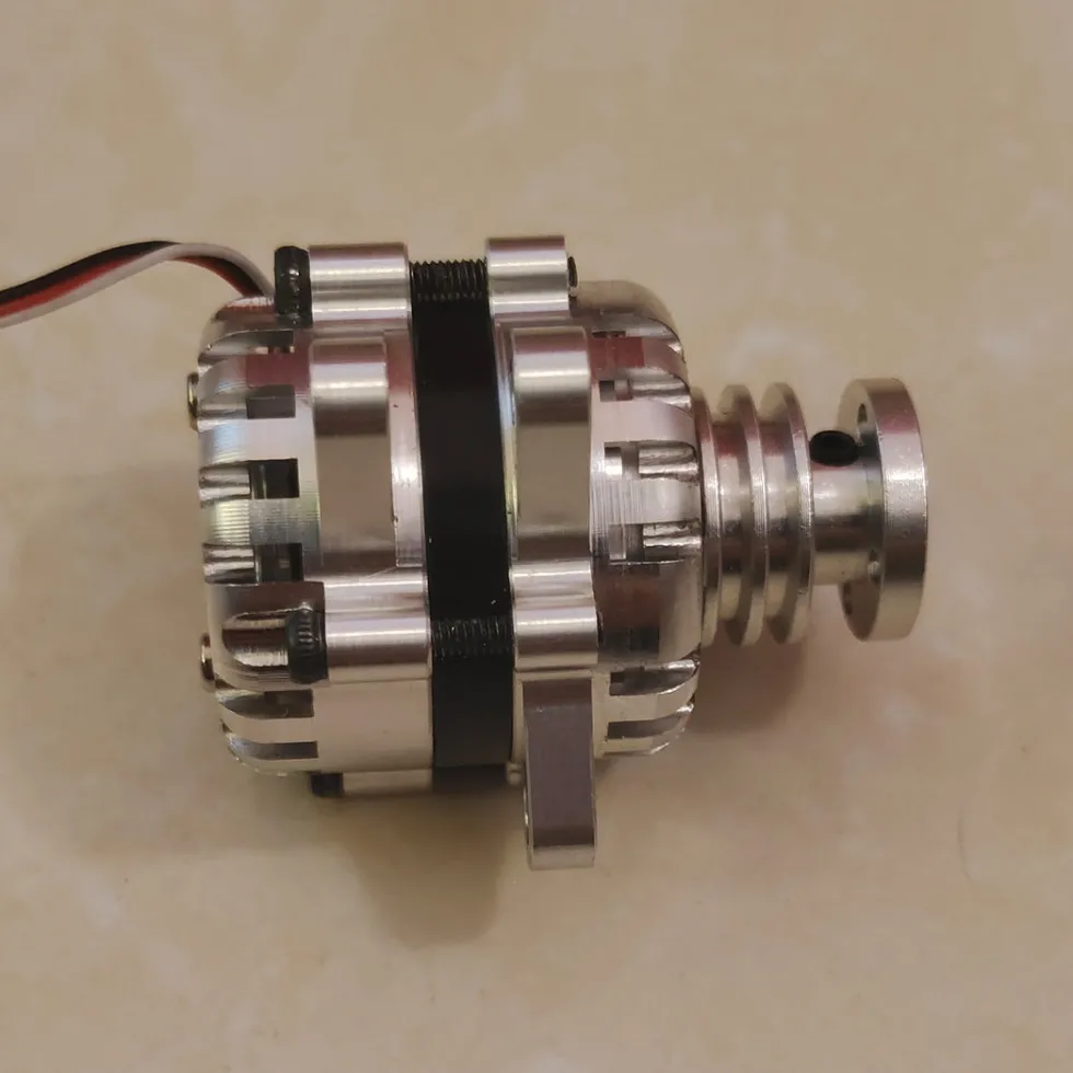 CISON Mini DC Generator + Rectifier + Fixed Bracket DIY Modification Accessory Set for CISON Four Cylinder Engine Models