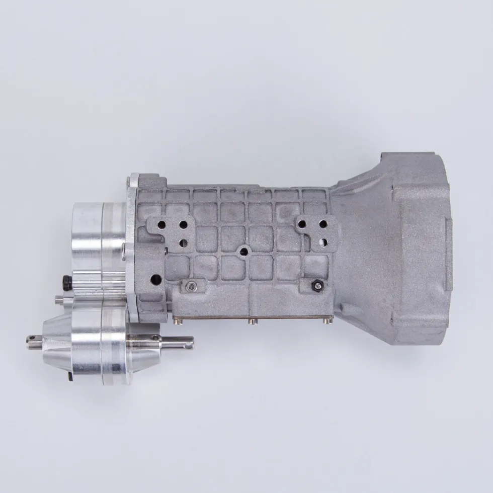 CISON Mini RC Dual Clutch 4-speed Alloy Gearbox Model DIY Modification Parts Transmission Model for Climbing Rescue Vehicle