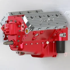 CISON V8 Engine Pro Small-block 44CC 1/6 Scale Water-Cooled 4-Stroke 8-Cylinder Gasoline Engine Internal Combustion V8 Engine Model Kit that Works