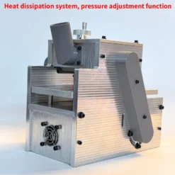 Compact Desktop Woodworking Embossing Machine with Silent Precision Wood Embossing Tool