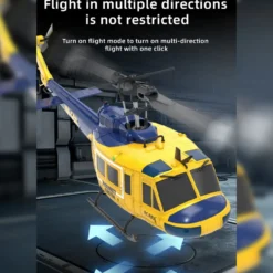 C032 1/48 Scale UH-1 Huey 2.4G 6CH Flybarless RC Helicopter Model