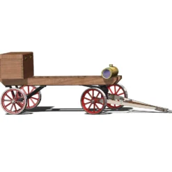 Custom Steering Cart for RETROL HM-01 Hit and Miss Engine Model