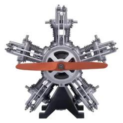 5 Cylinder Radial Engine Model Kit that Works - Build Your Own Radial Engine - TECHING 1: 6 Full Metal Radial Engine Model Kit 230+Pcs