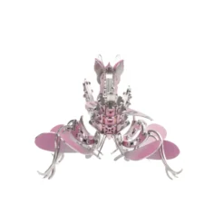 3D DIY Mechanical Orchid Mantis Metal Insect Model Kit - 100+PCS