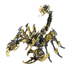 3D DIY Mechanical Punk Scorpion Animal Metal Puzzle Model Assembly Toy Creative Ornament