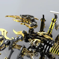 3D DIY Mechanical Punk Scorpion Animal Metal Puzzle Model Assembly Toy Creative Ornament
