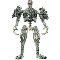 3D DIY Metal Futuristic Mech Skeleton Model Kit, Creative Trendy Display-1250PCS