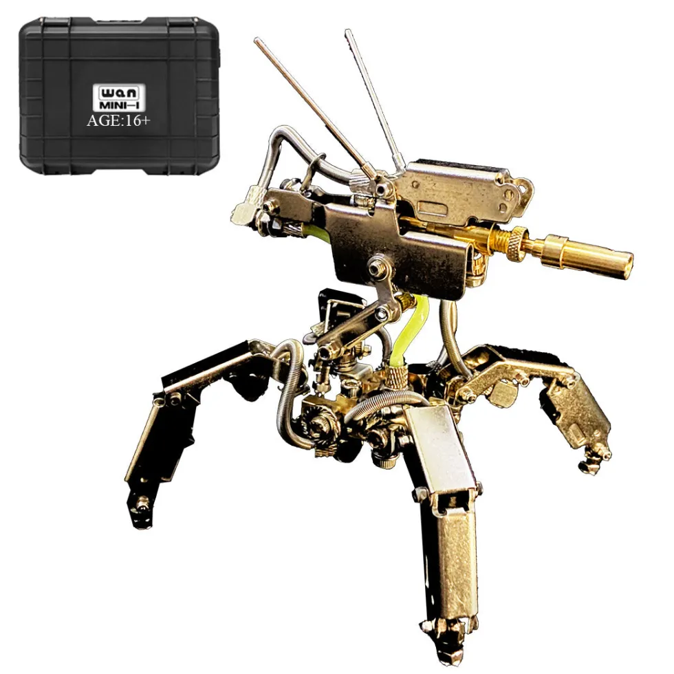 3D DIY MINI-1 Metal Future Mechanical Assembly Model Creative Ornament