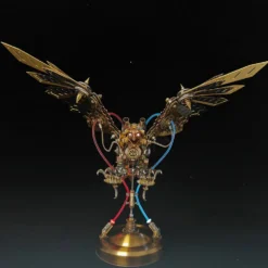 3D DIY Steampunk Metal Mechanical Eagle Model Kit, Creative Trendy Display - 650PCS