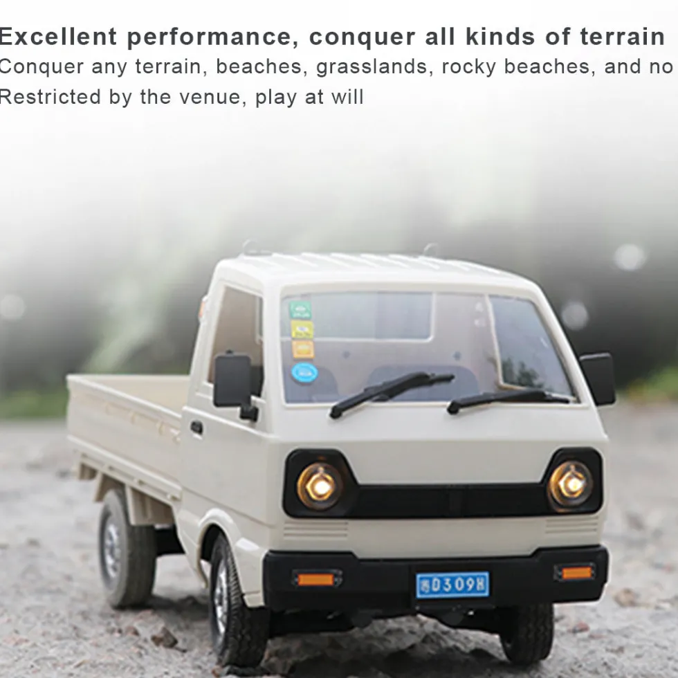 DIY WPL D12mini 1/16 2.4Ghz RC Car Mini-truck Mini-van