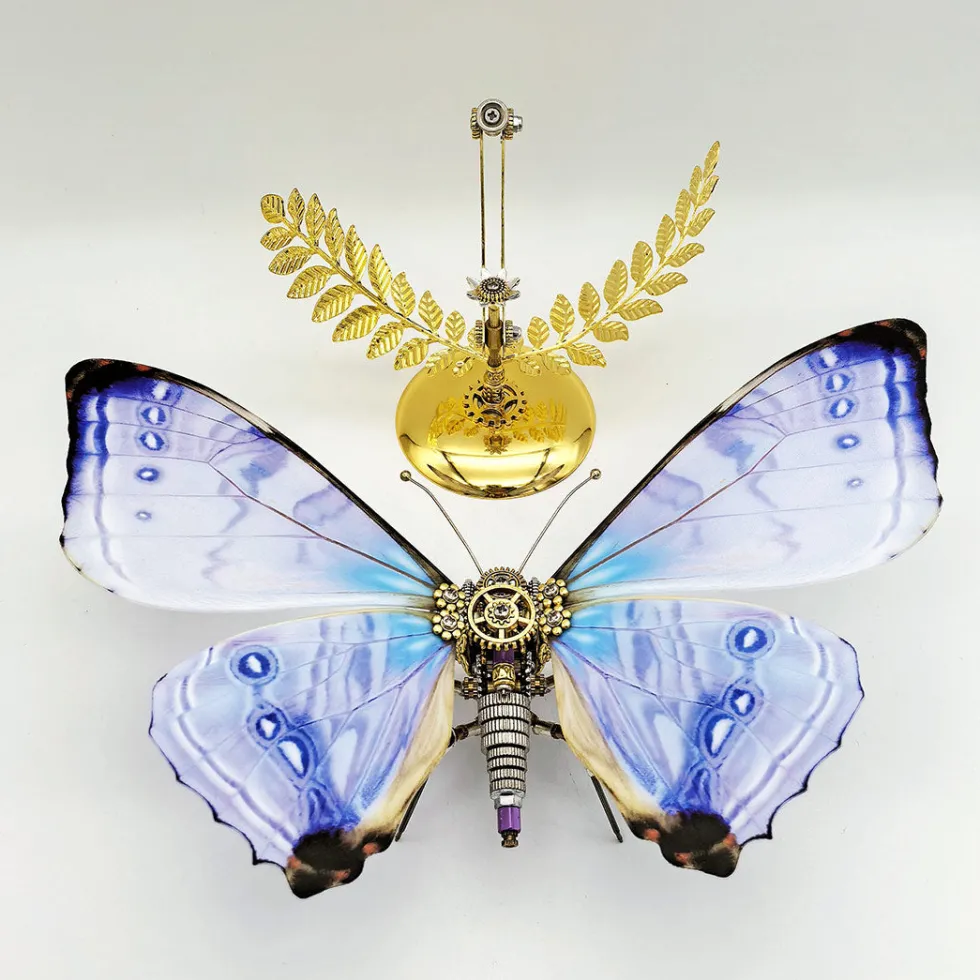 3D Mechanical Butterfly Assembly Model Kit for Art Collectors