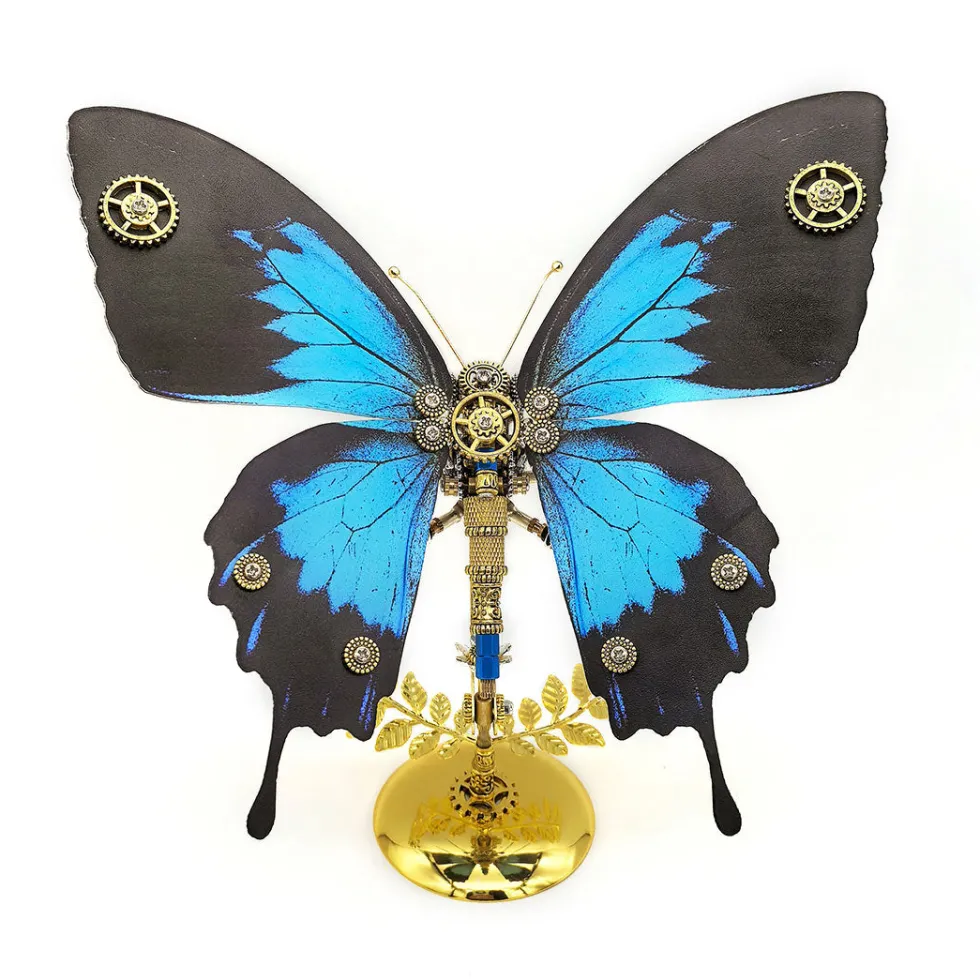 3D Mechanical Butterfly Assembly Model Kit for Art Collectors
