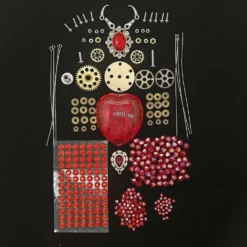 3D Mechanical Crystal Spider Music Box Model Kit
