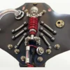 3D Mechanical Manta Ray Metal Model Kit, DIY Steampunk Assembly Puzzle with LED Light, Desktop Display Decor (200+PCS)