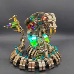 3D Metal DIY Mechanical Cobra Snake Model Realistic Mechanical Kit Creative Gift 1000PCS+