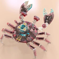 3D Metal Mechanical Crab Assembly Model Kit-666PCS