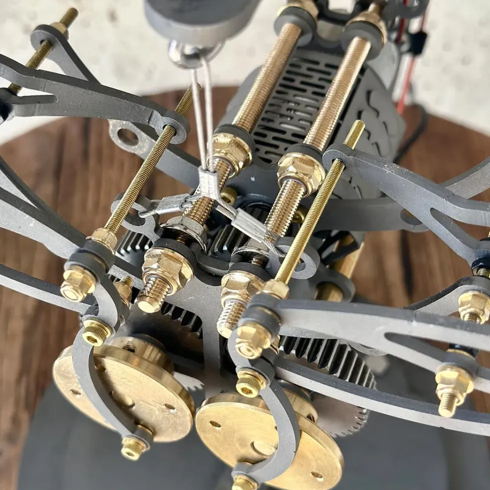 3D Metal Mechanical Flying Bird Model for Kids, Teens, and Adults