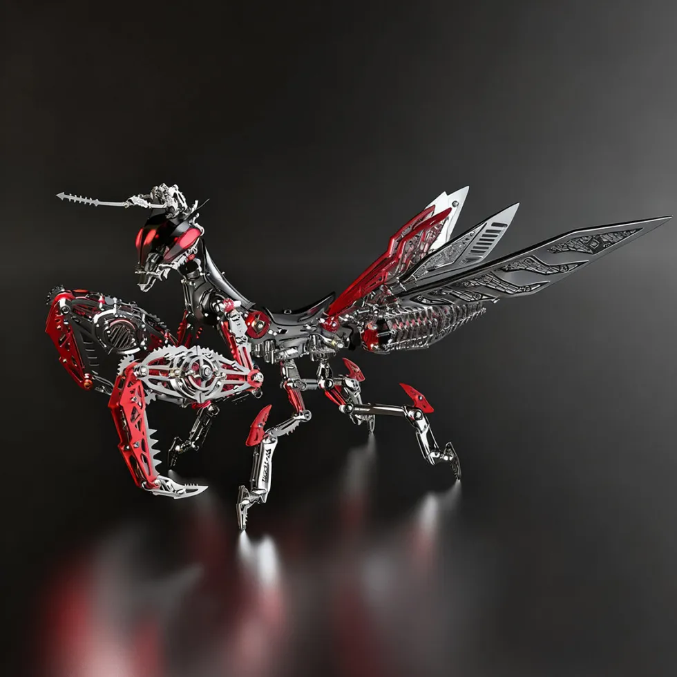 3D Metal Mechanical Mantis Model Kit 1000+PCS
