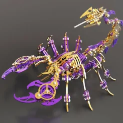 3D Metal Mechanical Scorpion Model Kit Mechanical Assembly Crafts-200PCS+