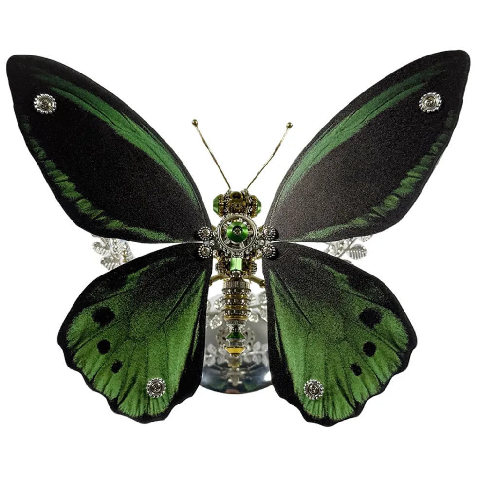 3D Metal Mechanical Steampunk Butterfly Model Kit