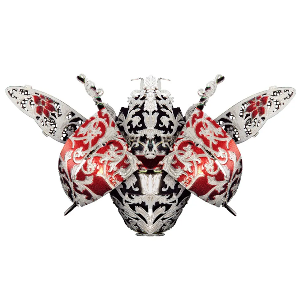 3D Metal Puzzle Mechanical Assembly DIY Insect Model Toys Kits