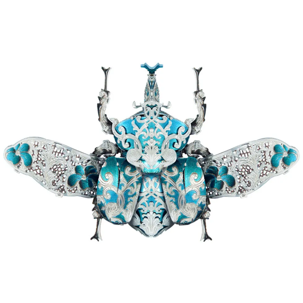 3D Metal Puzzle Mechanical Assembly DIY Insect Model Toys Kits