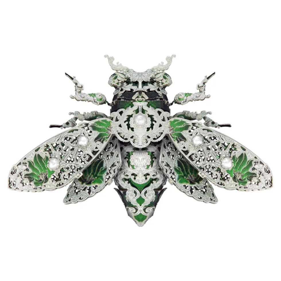 3D Metal Puzzle Mechanical Assembly DIY Insect Model Toys Kits
