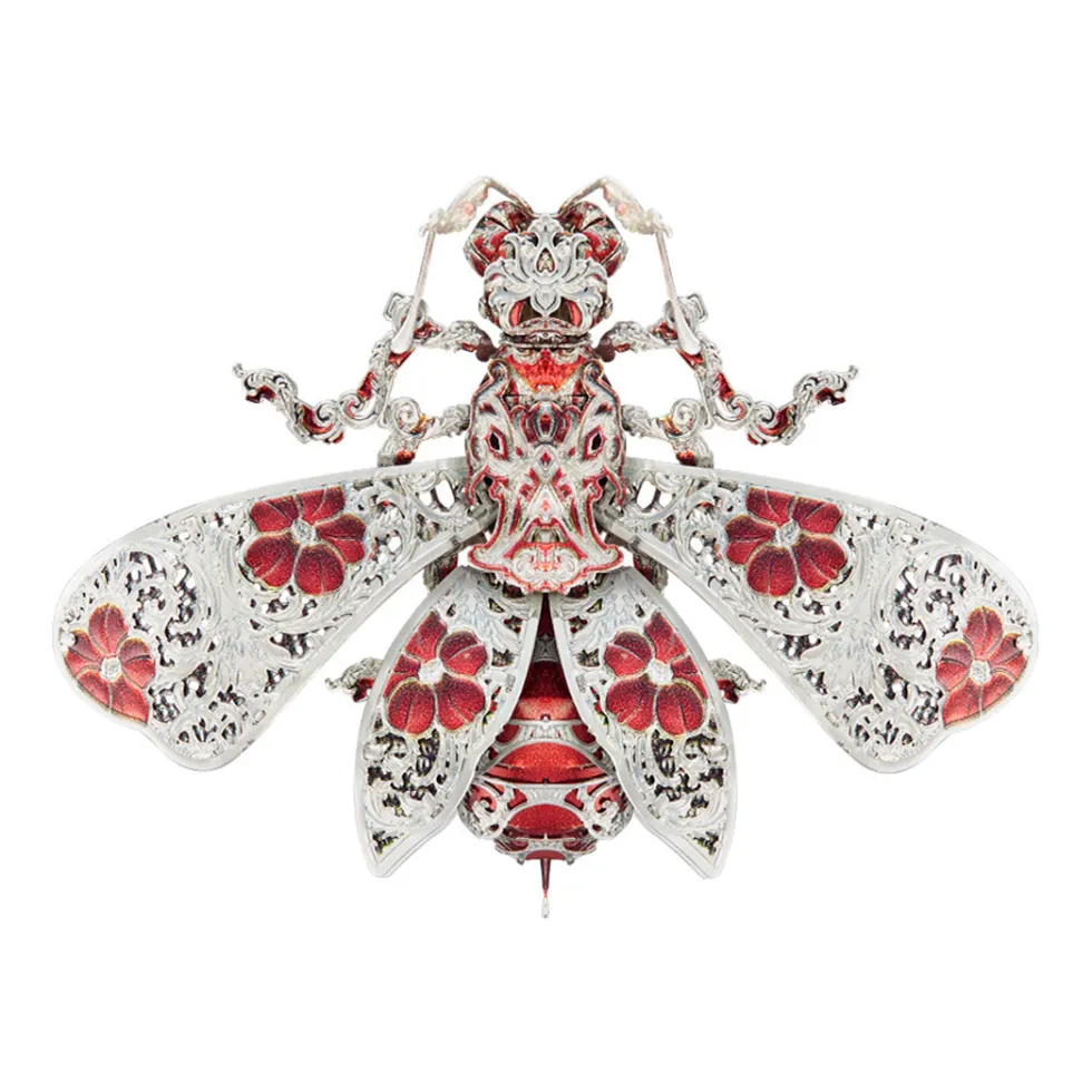 3D Metal Puzzle Mechanical Assembly DIY Insect Model Toys Kits