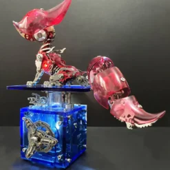 3D Metal Puzzle Mechanical Fox DIY Model Assembly Creative Toy Set