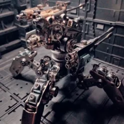 3D Metal Quadruped Mecha Model Kit, Creative Collectible Display