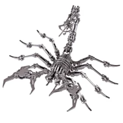 3D Puzzle DIY Model Kit Detachable Jigsaw Scorpion Metal Games