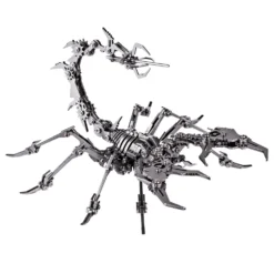3D Puzzle DIY Model Kit Detachable Jigsaw Scorpion Metal Games