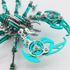 3D Puzzle DIY Model Kit Jigsaw Metal Scorpion King Mechanical Assembly Crafts-200PCS+