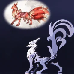 3D Puzzle DIY Model Kit Nine-tailed Fox - Make Your Own Advent Calendar - Creative Gift
