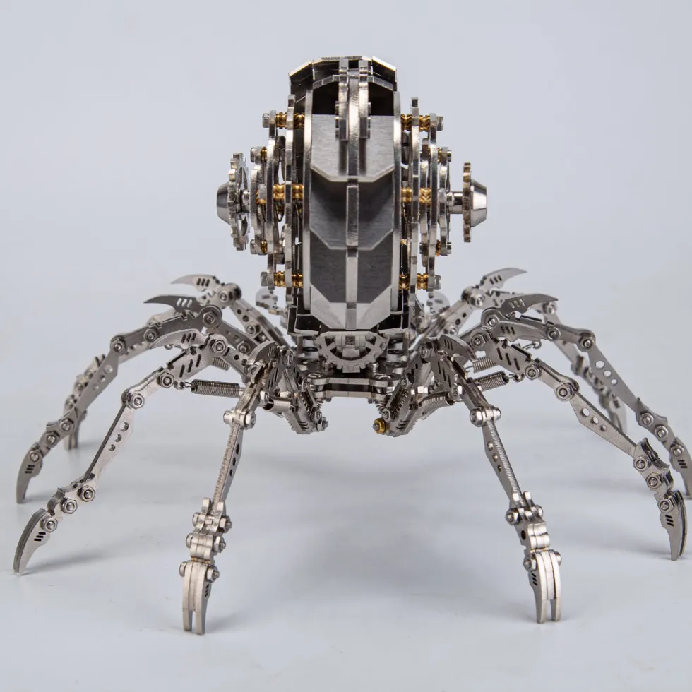 3D Puzzle DIY Model Kit Spider Metal Games Creative Gift-203pcs