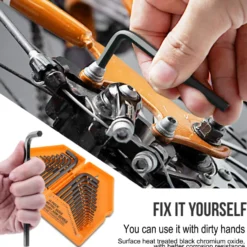 Engine Tools 5 Sets Precision Magnetic Screwdriver Electric Screwdriver Allen Wrench Adjustable Torque Wrench Tachometer Measuring Instrument DIY Tools Sets