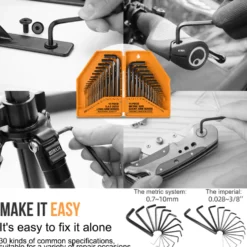 Engine Tools 3 Sets Precision Magnetic Screwdriver Electric Screwdriver Hexagonal Wrench DIY Tools Sets