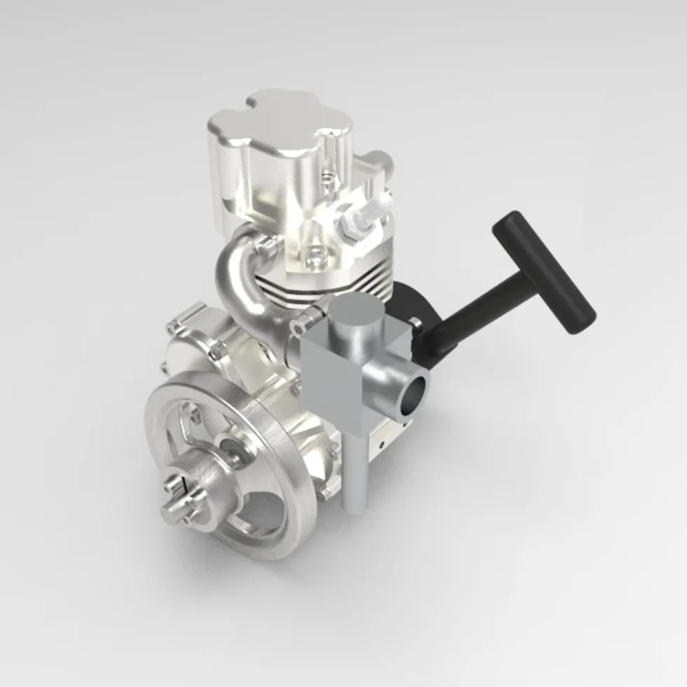 ENJOMOR GS-DK01 8CC OHV Inline Single-Cylinder Four-Stroke Air-Cooled Gasoline Engine Model (RTR Version)